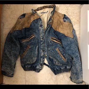 Vintage High Voltage Denim Jacket